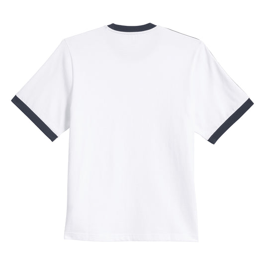 Adidas Skateboarding Ringer T-Shirt - white/aurora ink