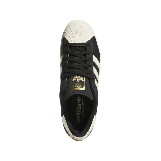Adidas Superstar 80 ADV black/cream white/gold metallic