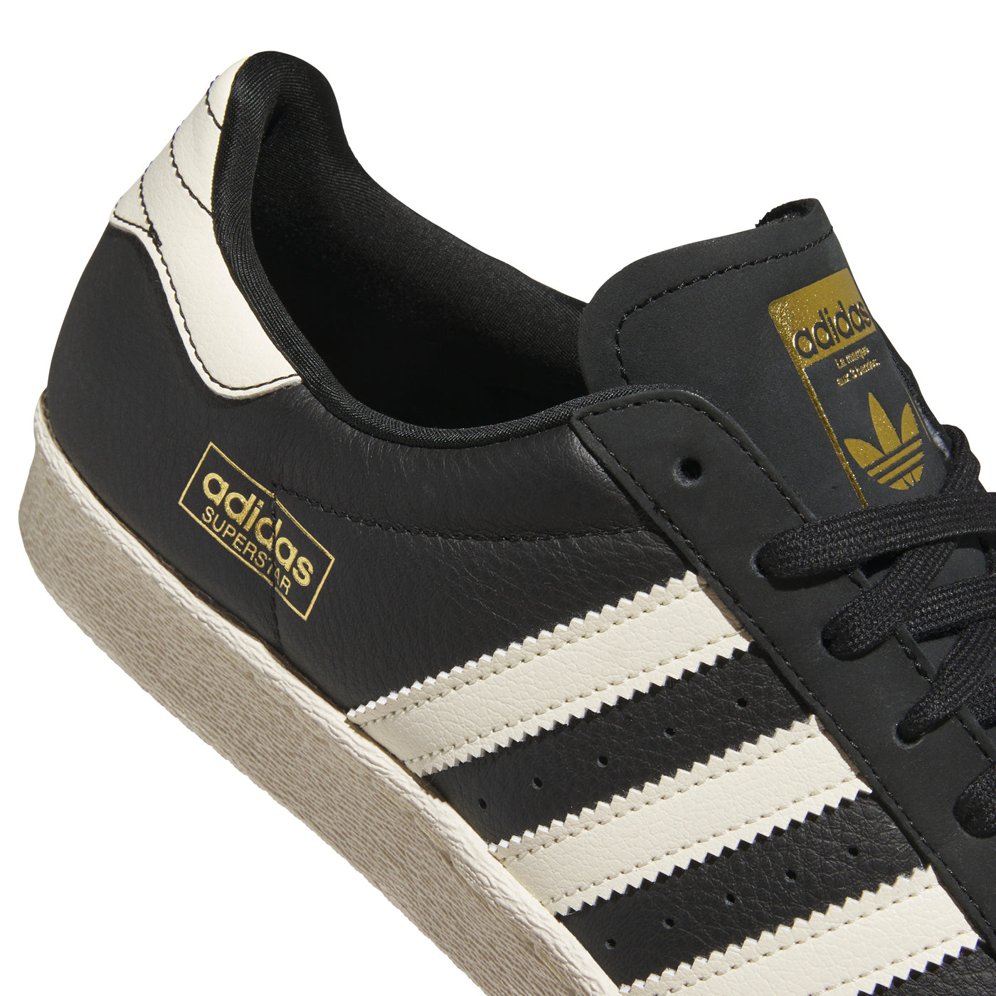 Adidas Superstar 80 ADV black/cream white/gold metallic