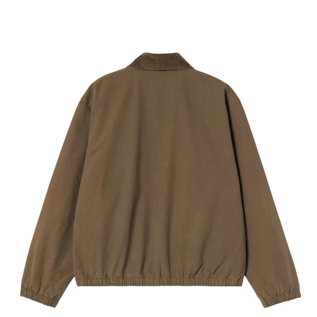 Carhartt WIP Jacket "Madison Ripstop" dark beech/ black garment dyed 