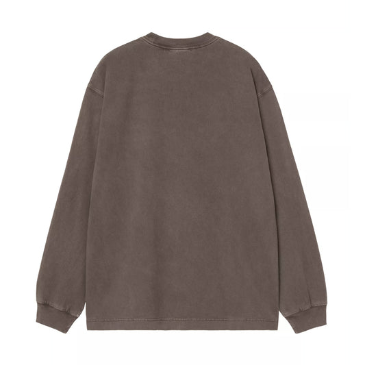 Carhartt WIP Longsleeve L/S Vista Waffle tobacco garment dyed