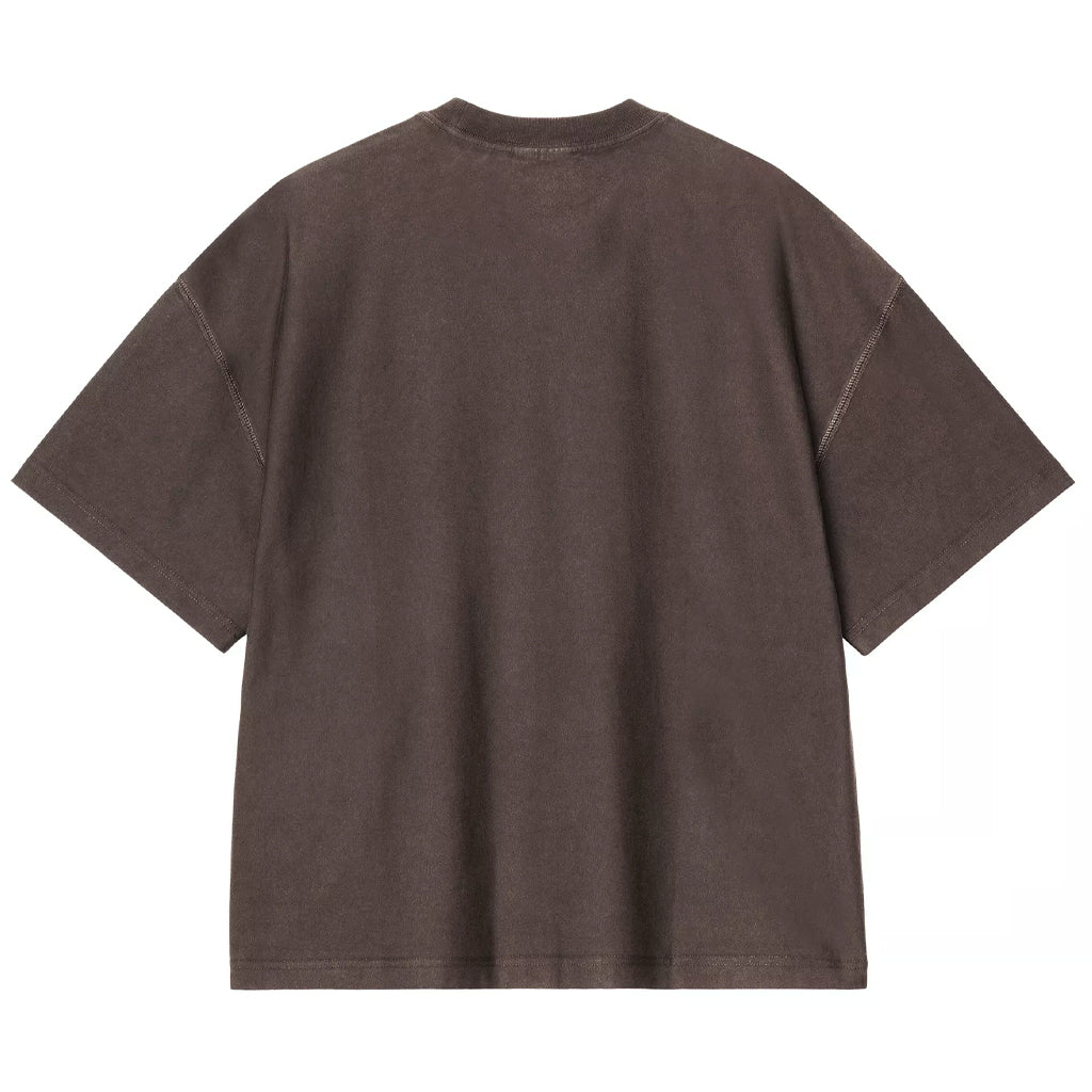 Carhartt WIP T-Shirt "Lambert" tobacco moon wash