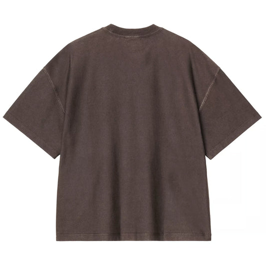 Carhartt WIP T-Shirt "Lambert" tobacco moon wash