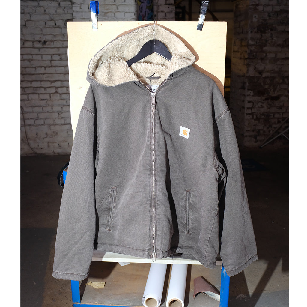Carhartt WIP Jacket "Mitch" brass dusky canvas