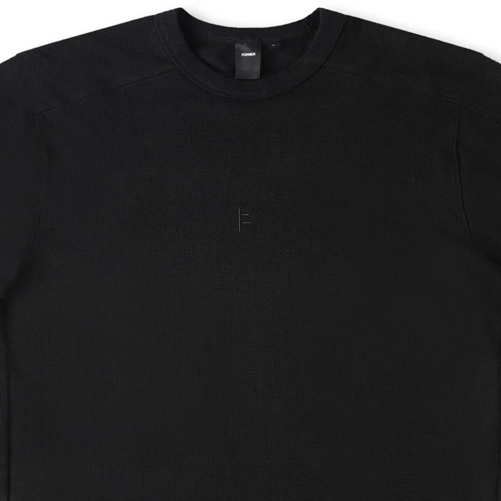 Former - T-Shirt - Franchise Waffle - black