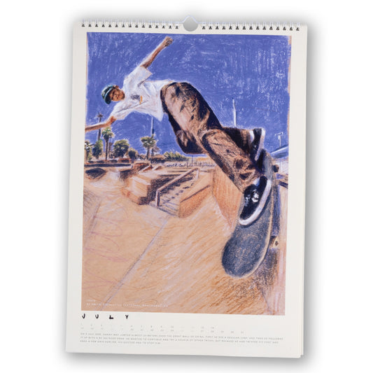 Tim Janke - Yearly Calendar 2026 July