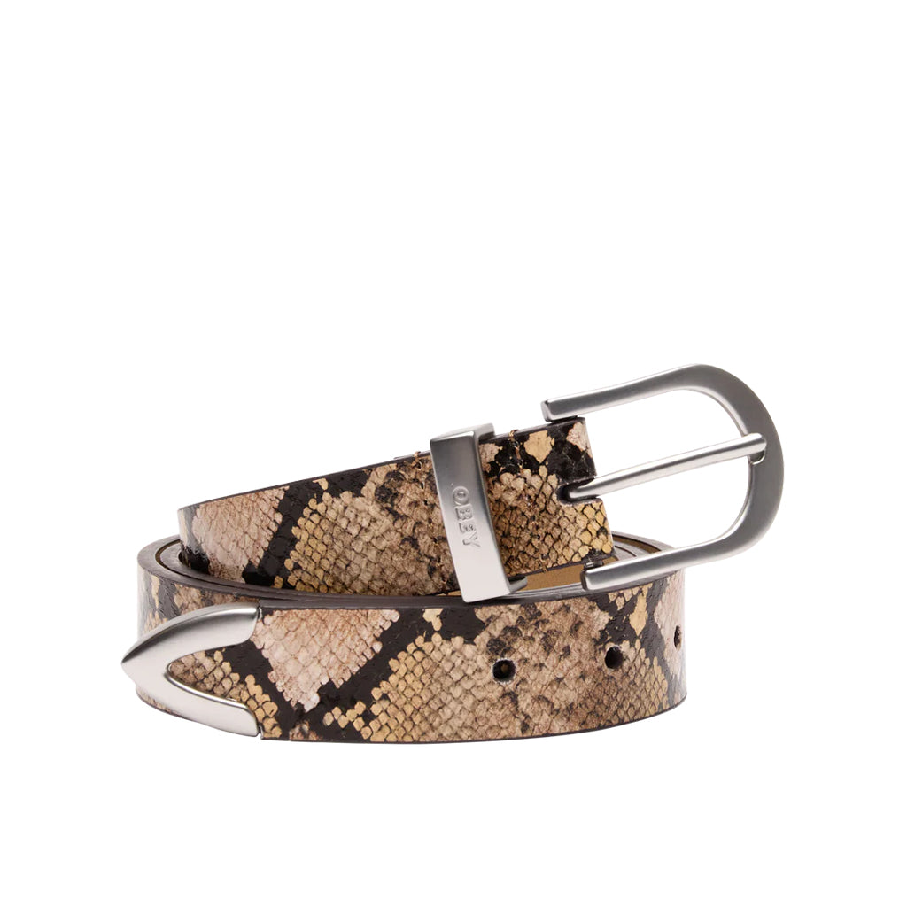 Obey Belt "Classic Leather Snake" snake