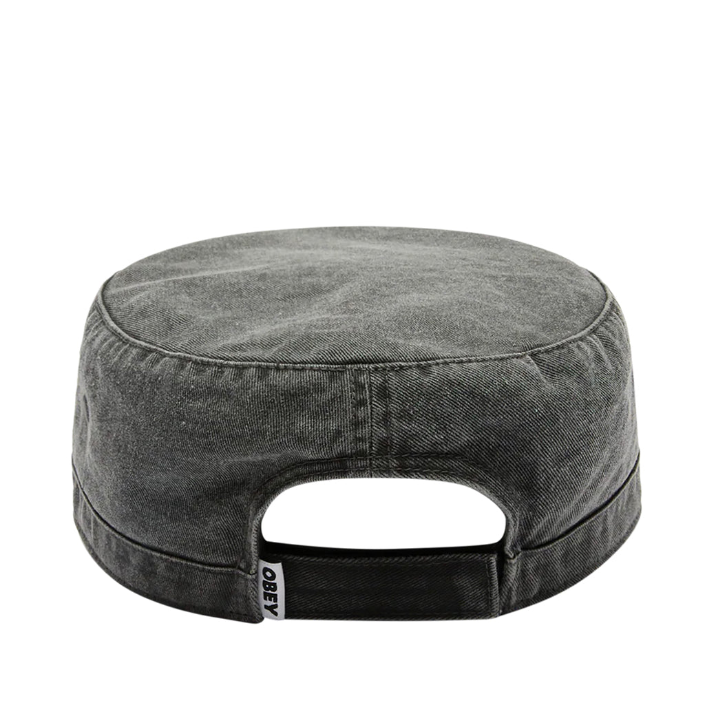 Obey Cap Boxcar Pillbox Hat pigment black