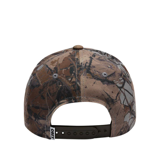 Obey Cap Ranch 5 Panel Snapback fence camo multi