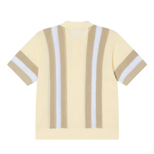 Obey Polo Seth Sweater unbleached multi