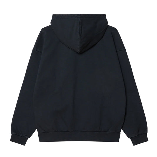 Obey - Zip Hoodie - Lowercase - pigment pirate black