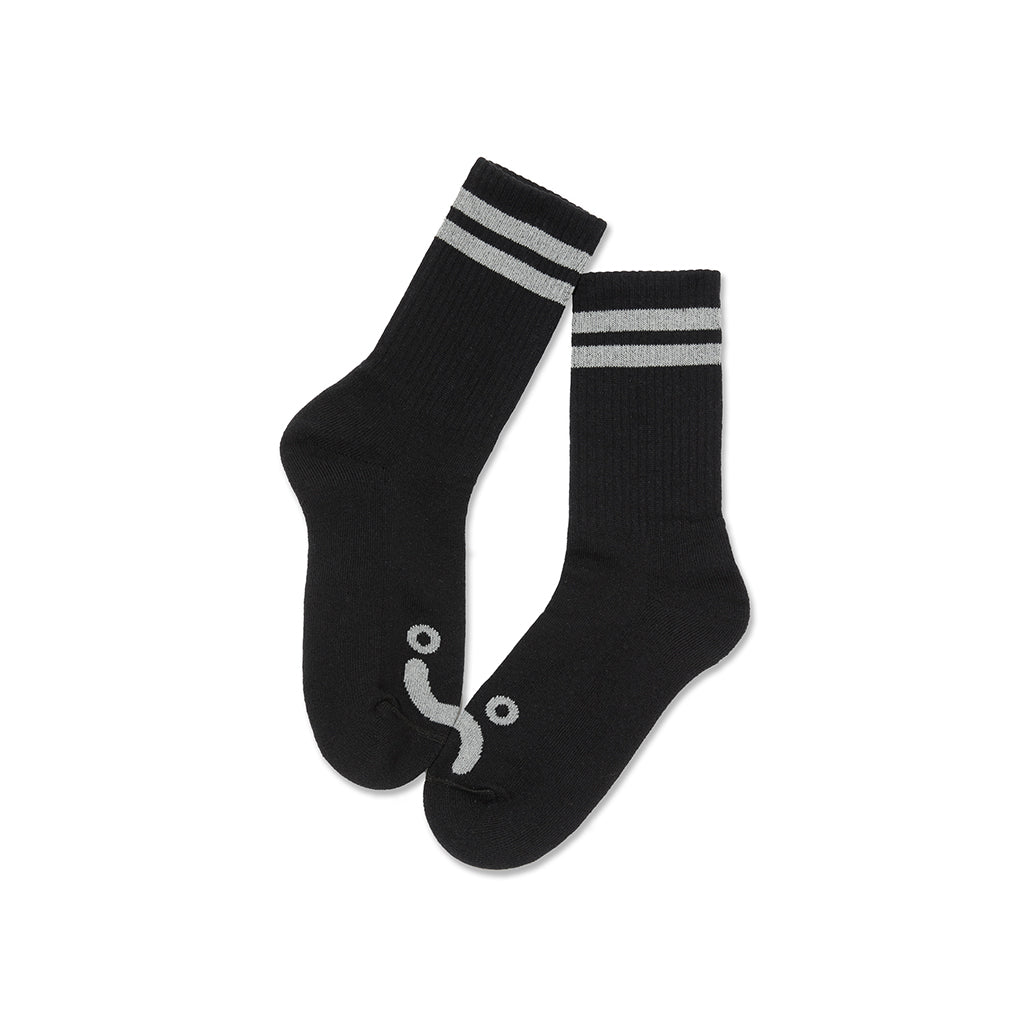 Polar Socks - Happy Sad - black/heather grey