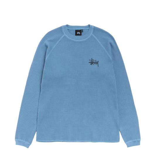Stüssy Longsleeve "Thermal Raglan Basic Stock" dust blue