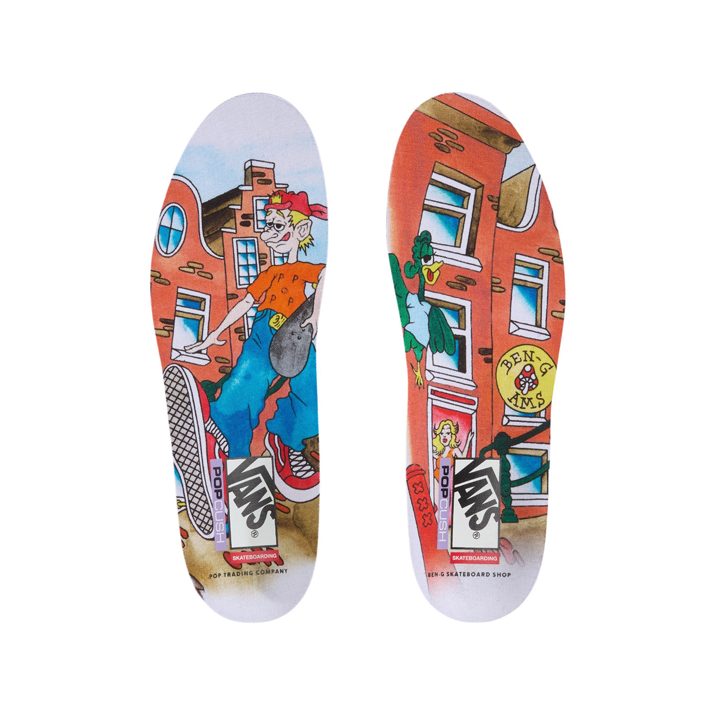 Vans - Skate Era - Pop Trading - burgundy