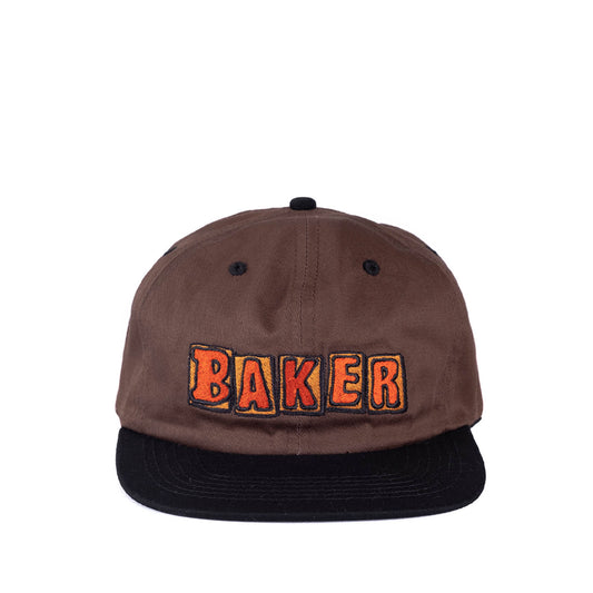 Baker - Cap - Crumb Snapback - brown/ black