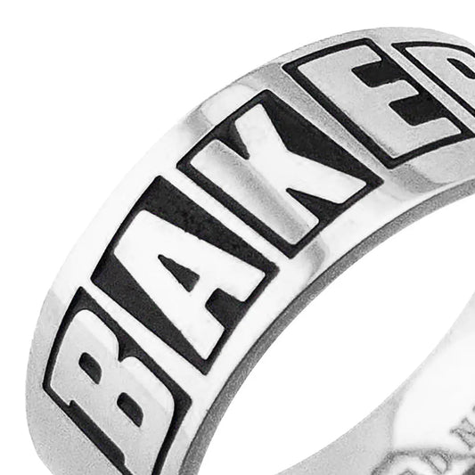 Baker - Ring - Brand Logo - silver