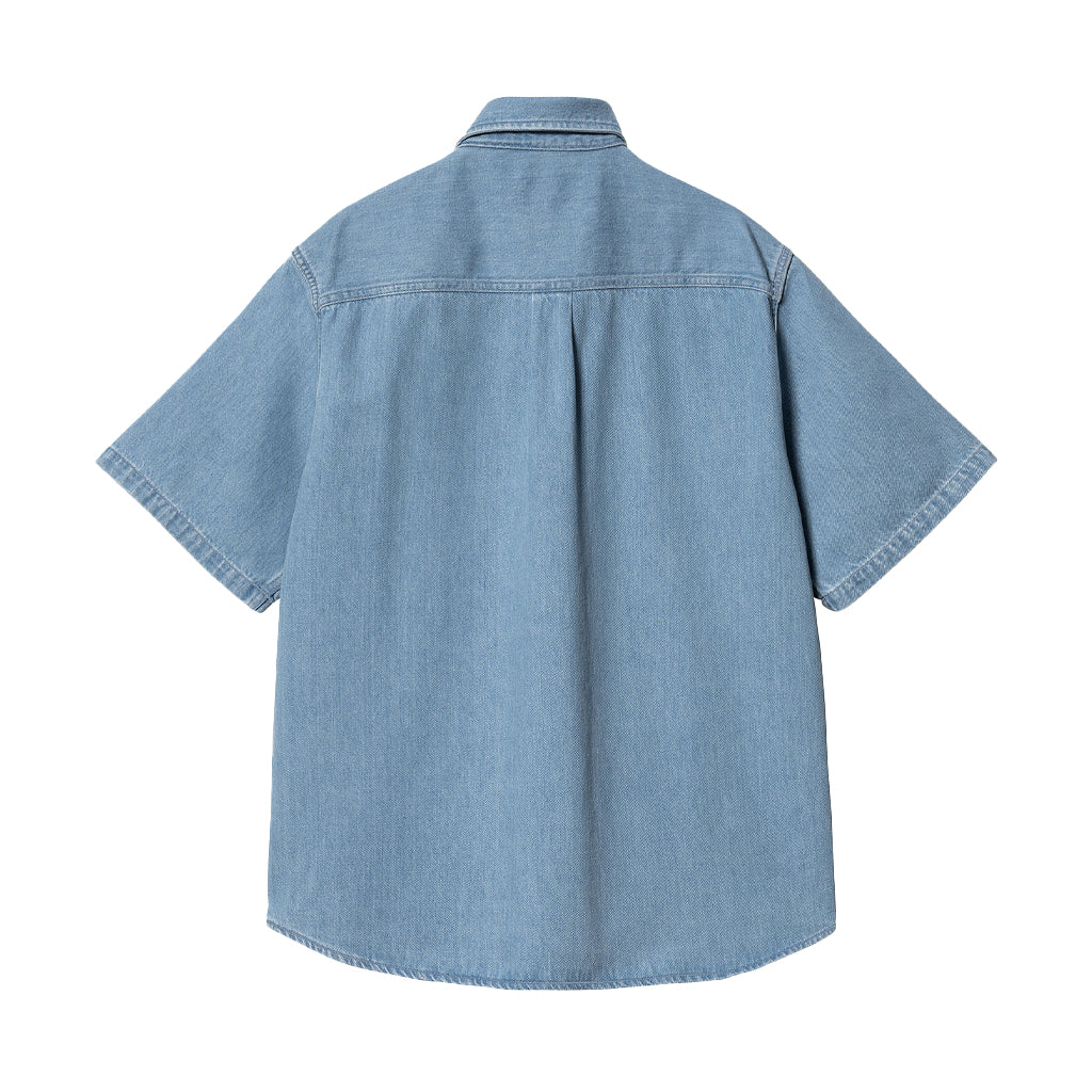 Carhartt WIP Shirt Ody blue stone bleached