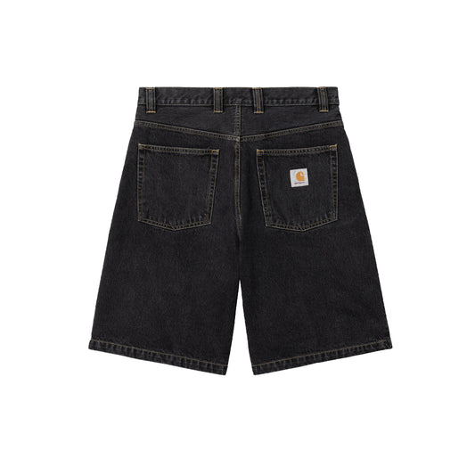 Carhartt WIP - Shorts - Brandon - black stone washed