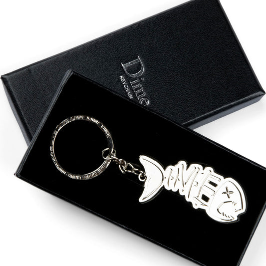 Dime - Keychain - Bones - silver