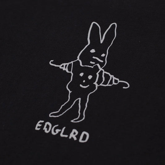 EDGLRD - T-Shirt - Hooky - black