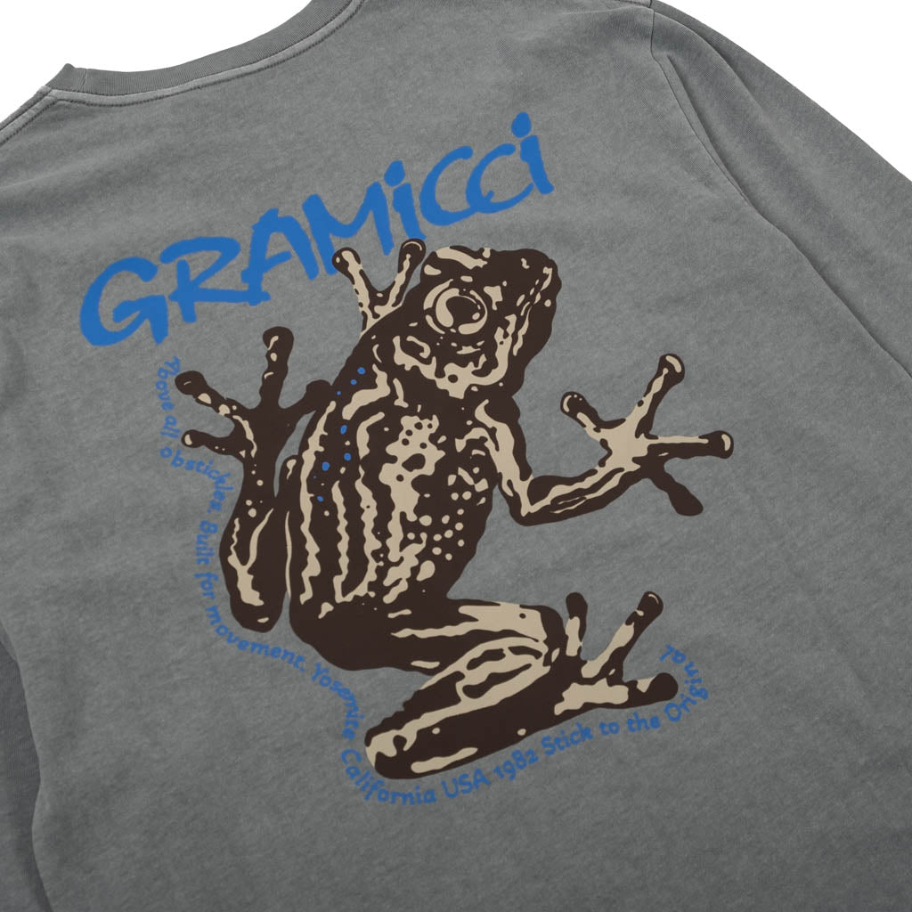Gramicci - Longsleeve - Sticky Frog - slate pigment