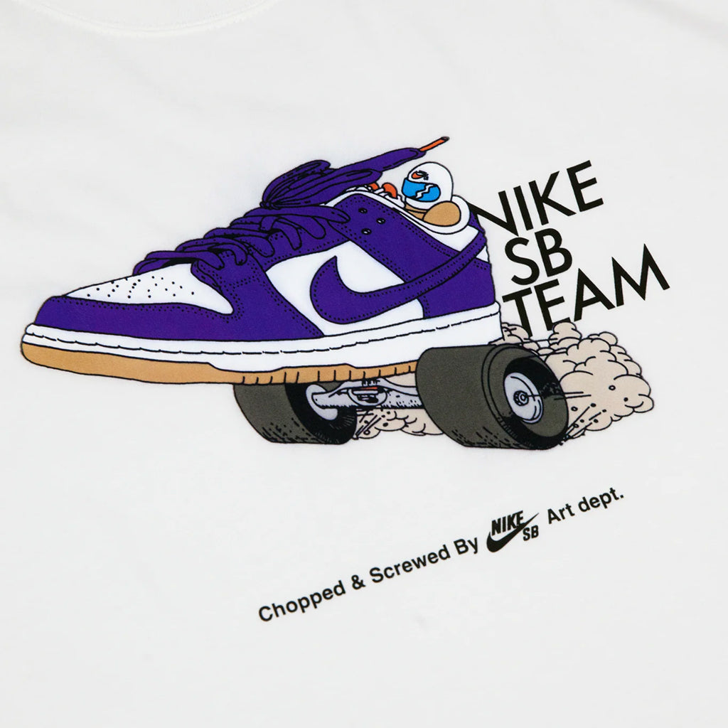 Nike SB T-Shirt Dunkteam white
