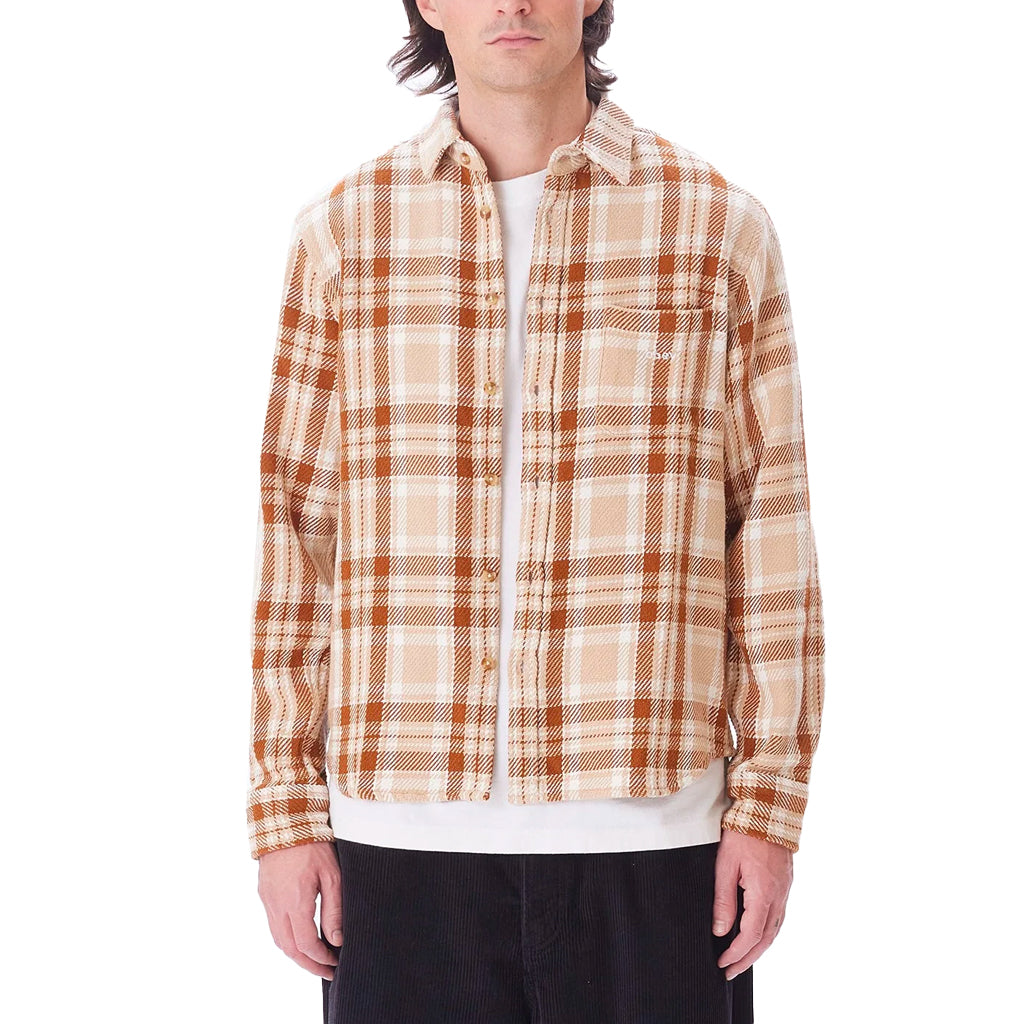 Obey - Shirt - Fred Woven - irish cream multi
