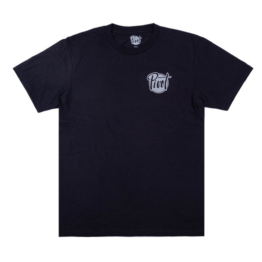 Pivot Skateshop - T-Shirt Logo - black/grey