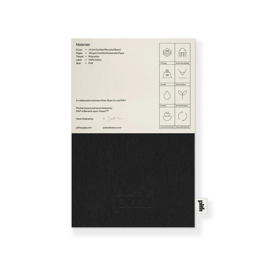 Polar x Pith - Deck Book - Yuzu - black