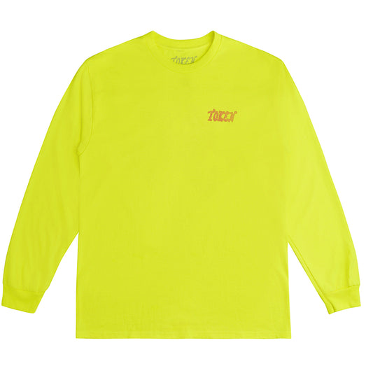 Token - Longsleeve - Play Balls - safety yellow