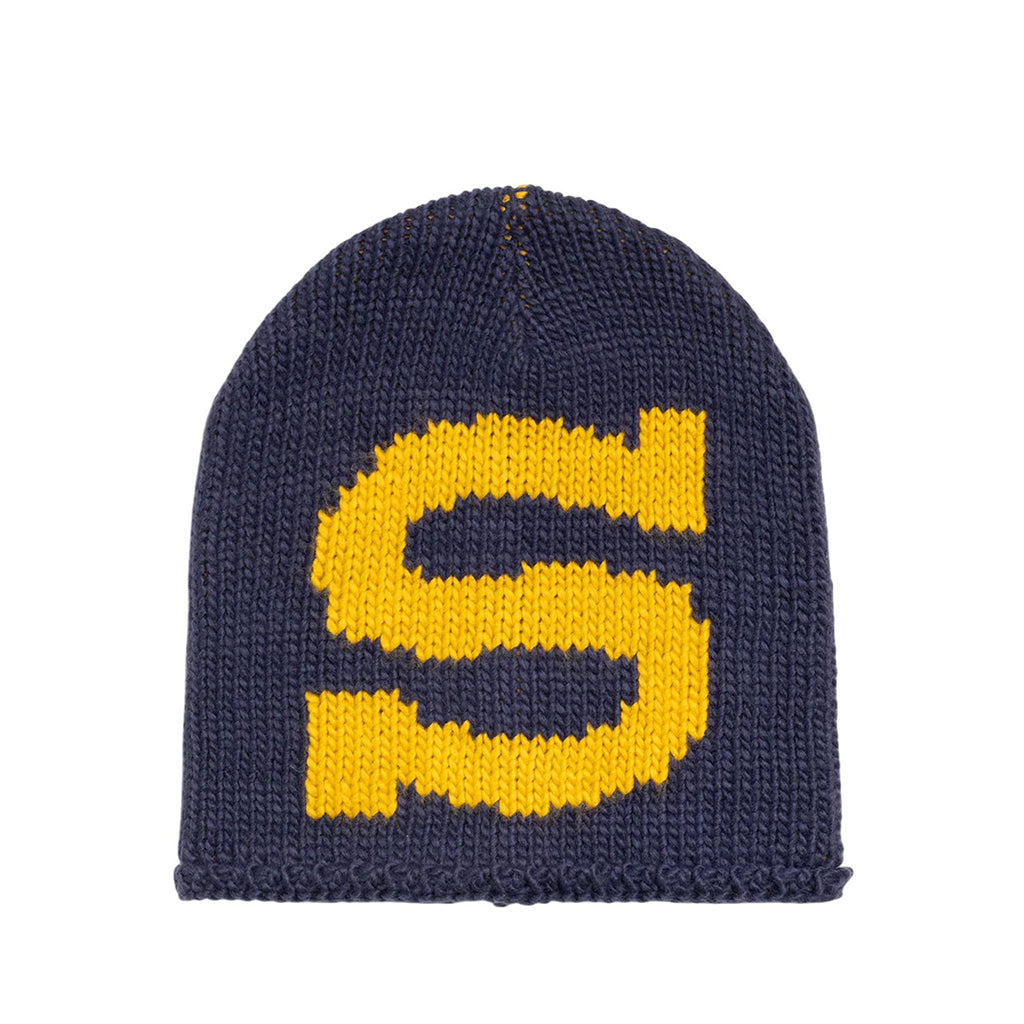 帽子 stussy Knit Skullcap Burly S Beanie Stüssy - Beanie - Skullcap - Knit Burly S - navy – Pivot Skateshop