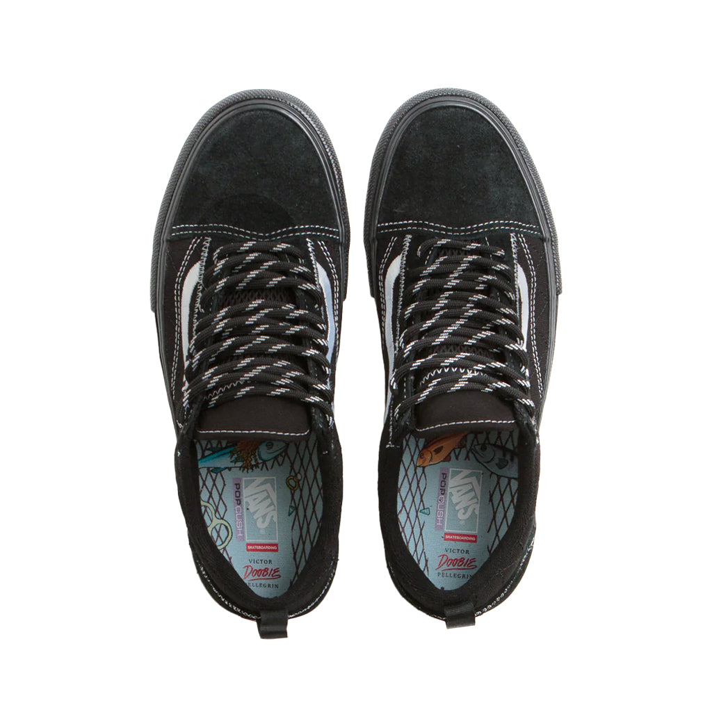 Vans - Skate Old Skool Net - Doobie - black/white