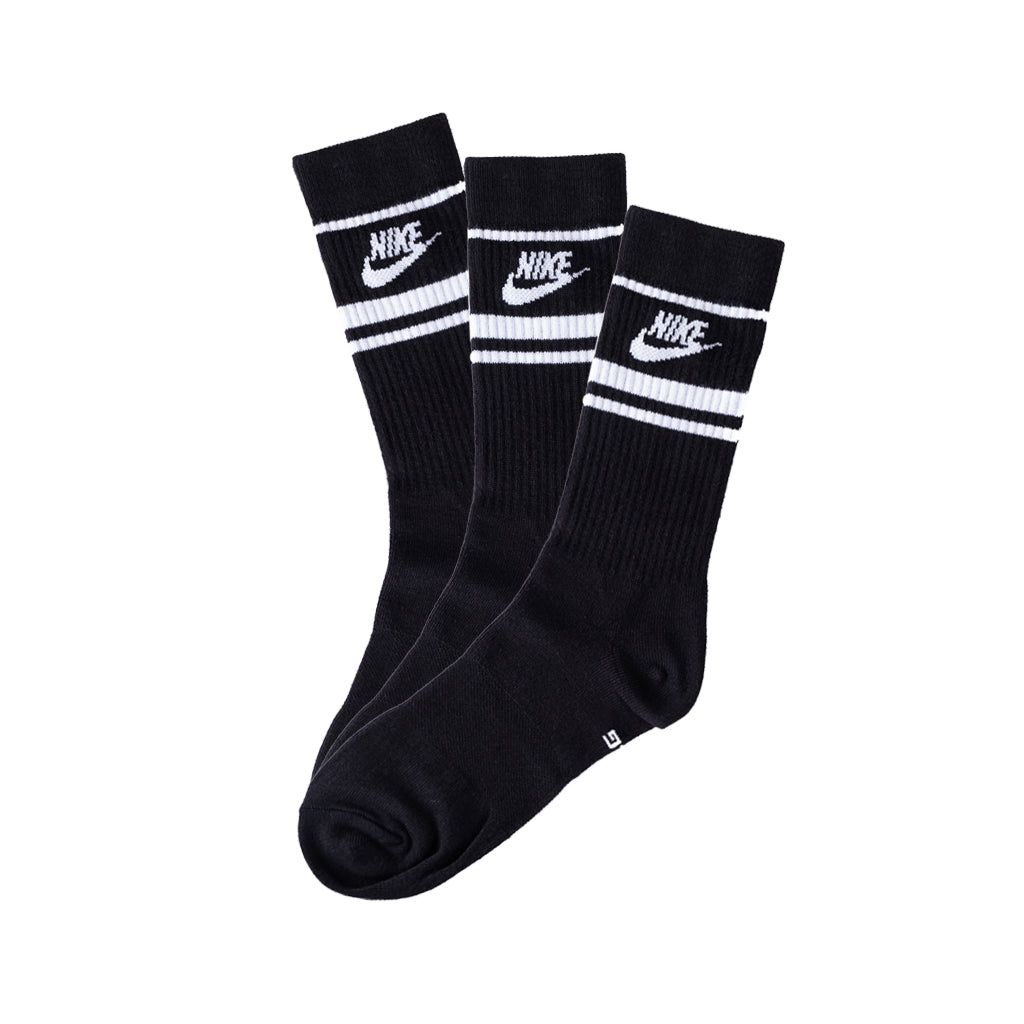 Nike - Socks - Everyday Essential 3 Pack - stripe logo black/white