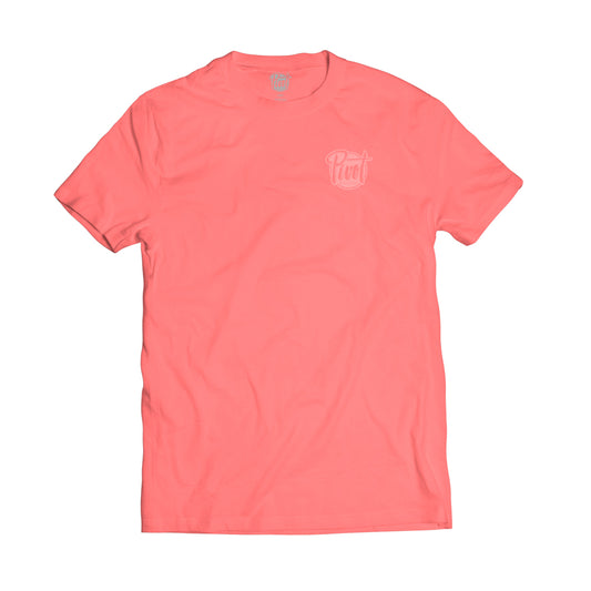 Pivot Skateshop - T-Shirt Logo - coral - Online Only!