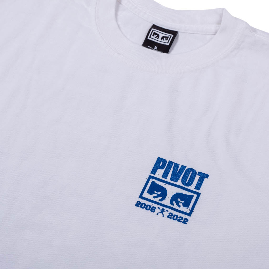Pivot x Obey - T-Shirt - Sweet Sixteen - white