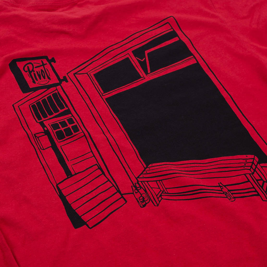 Pivot - T-Shirt - Shop Window - red - Online Only!