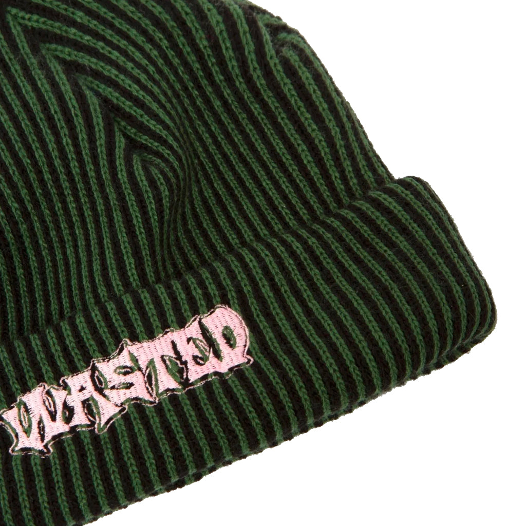 Wasted Paris - Beanie - Two Tones Method - pine green