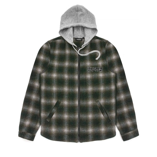 Wasted Paris - Shirt - Method - shadow plaid pine green - Online Only!