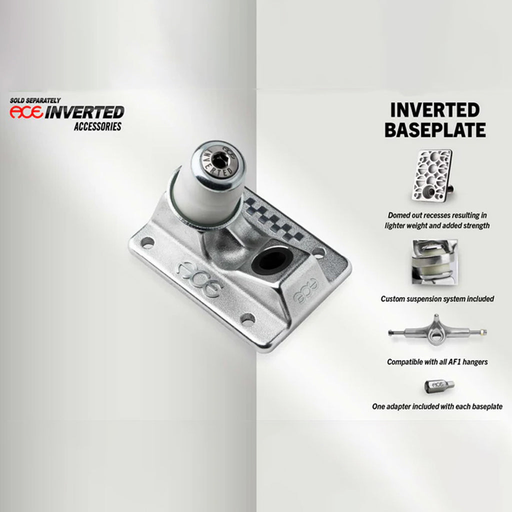 Ace - AF1 Inverted Kingpin Baseplate - silver Info Flyer