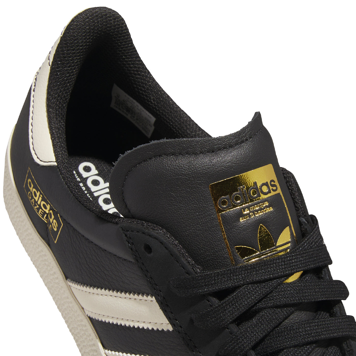 Adidas Gazelle ADV black/white/gold