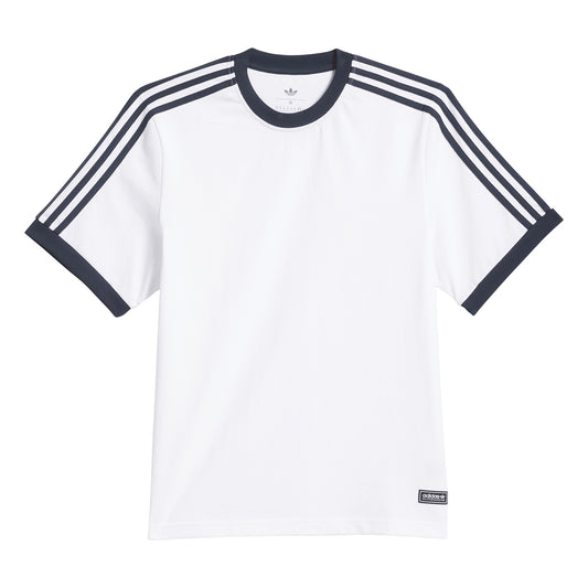 Adidas Skateboarding Ringer T-Shirt - white/aurora ink KS4344