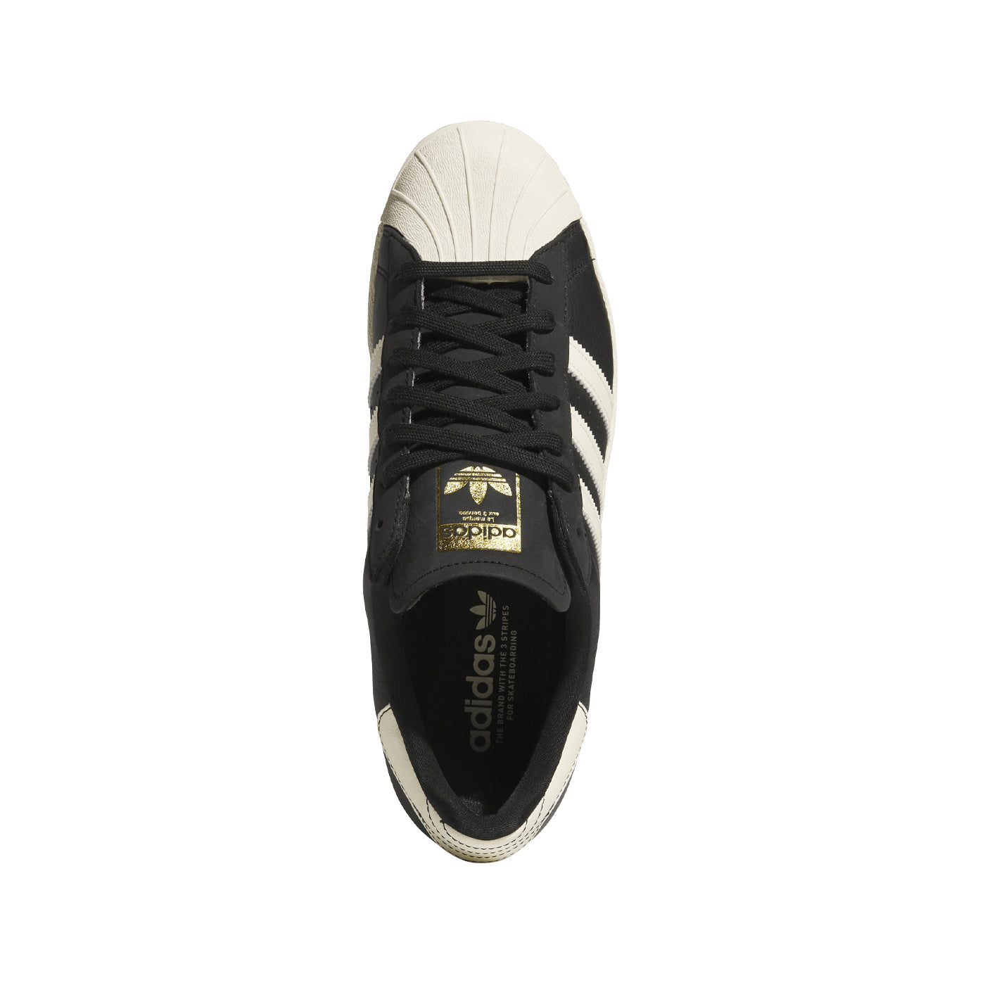 Adidas Superstar 80 ADV black/cream white/gold metallic