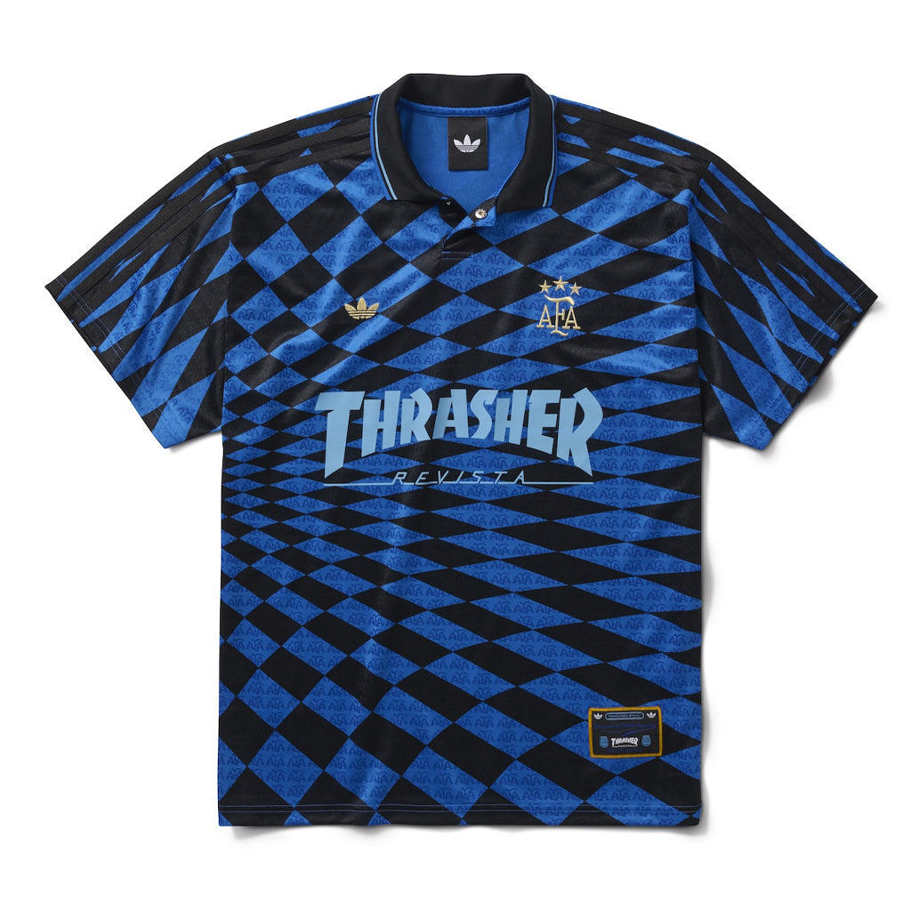 Adidas x Thrasher Jersey "AFA" black/blue