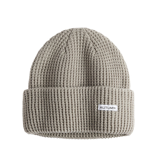 Autumn Beanie Waffle Stone