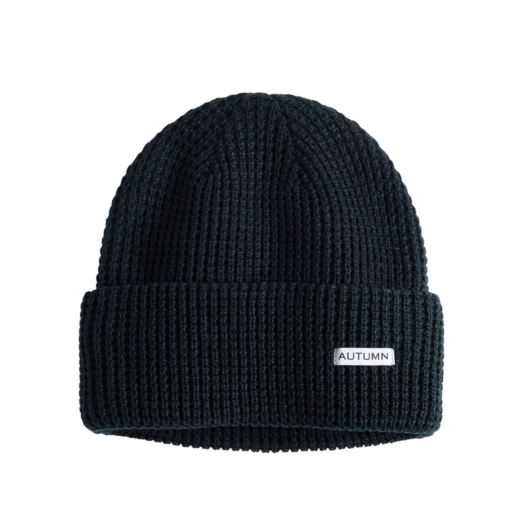 Autumn Beanie Waffle Ultramarine Teal