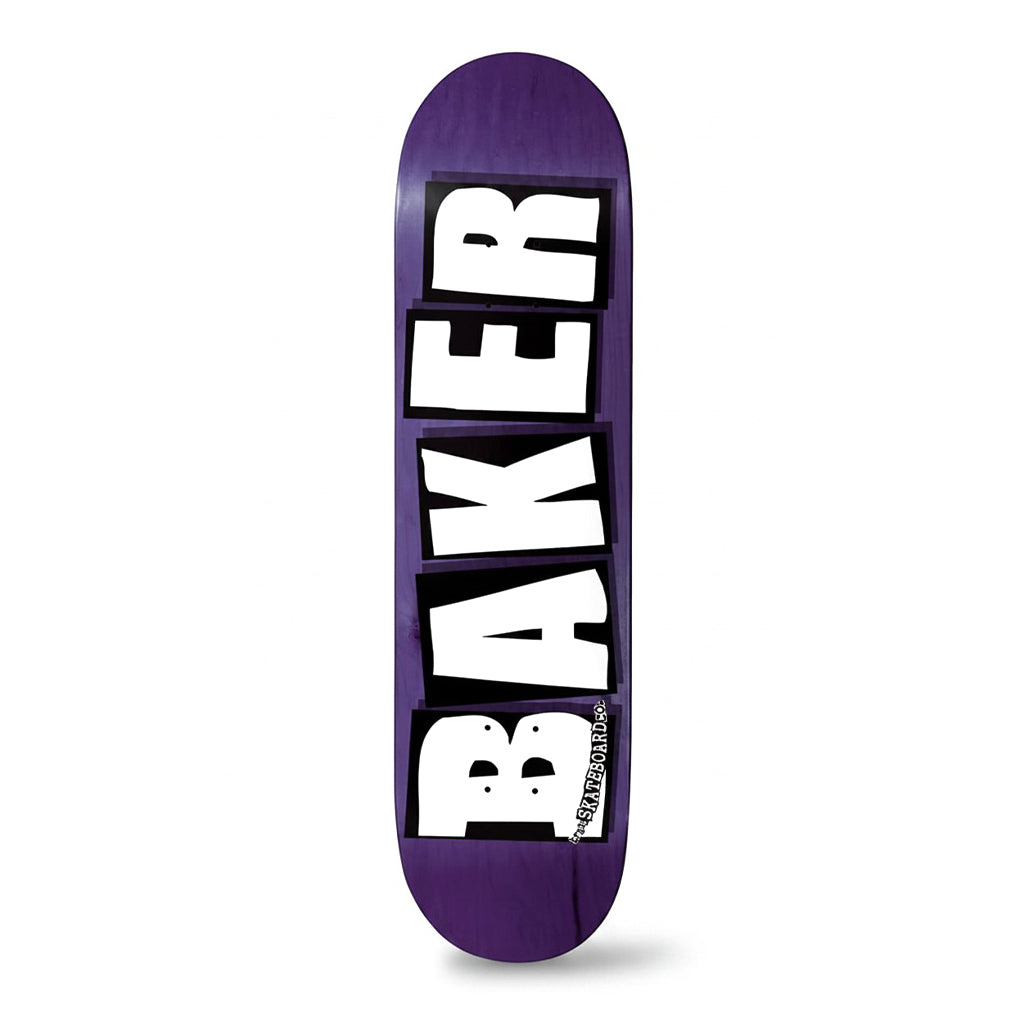Baker - Deck - Brand Logo - purple 8.25"