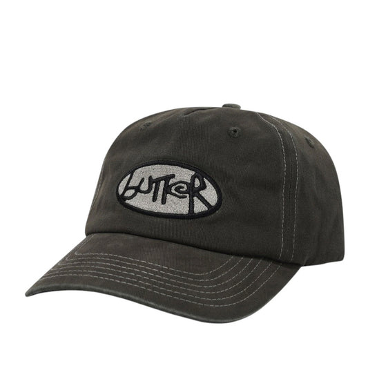 Butter Goods Cap "Abseil 5 Panel" washed charcoal