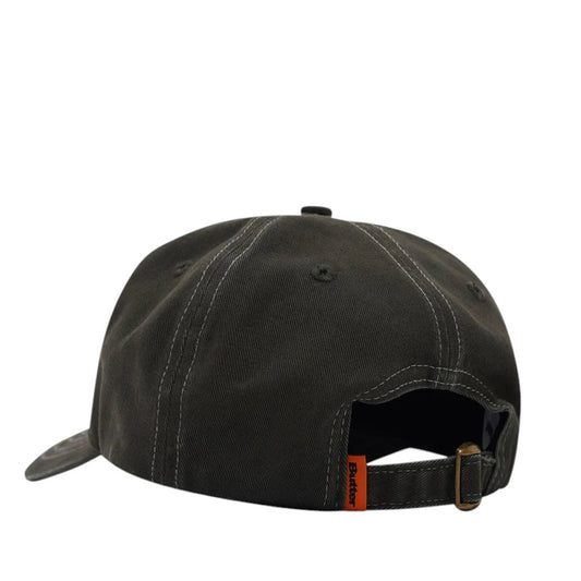 Butter Goods Cap "Abseil 5 Panel" washed charcoal