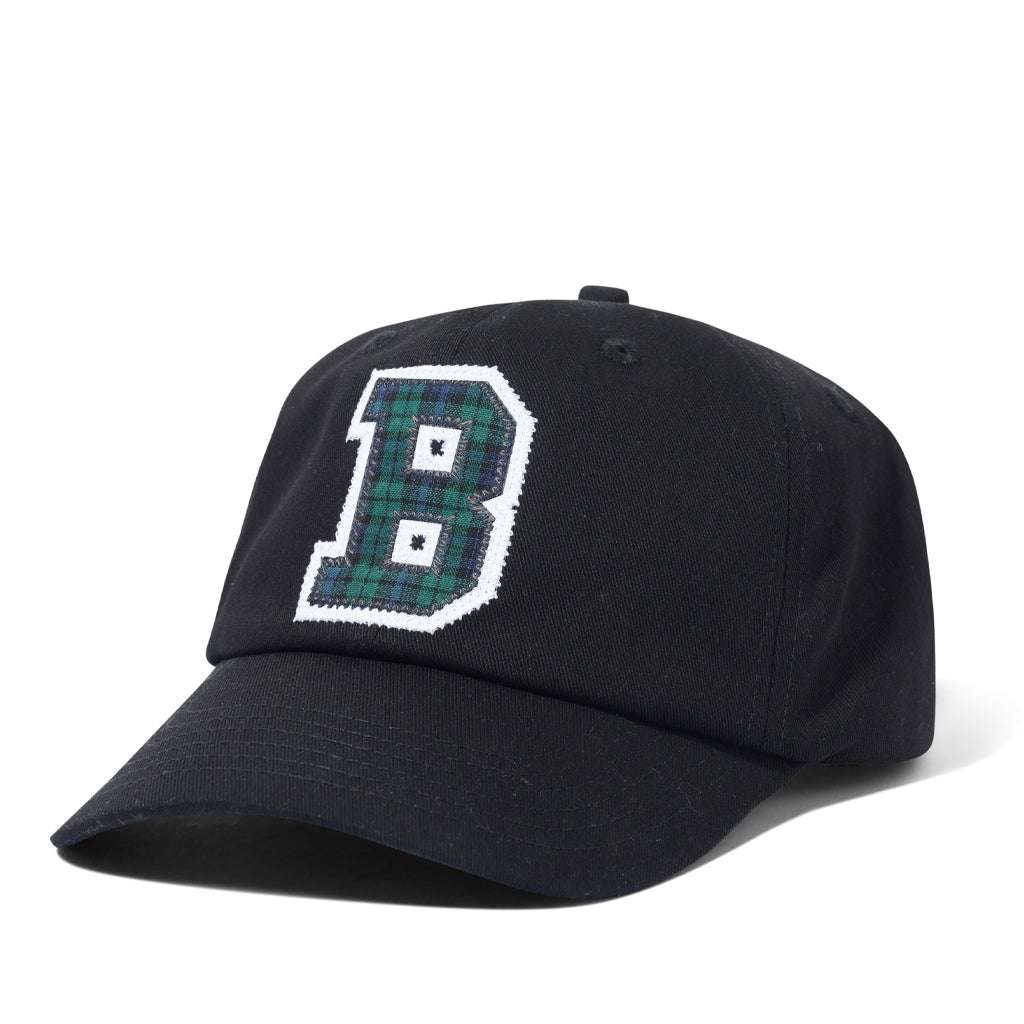 Butter Goods Cap "Collegiate 6 Panel" black