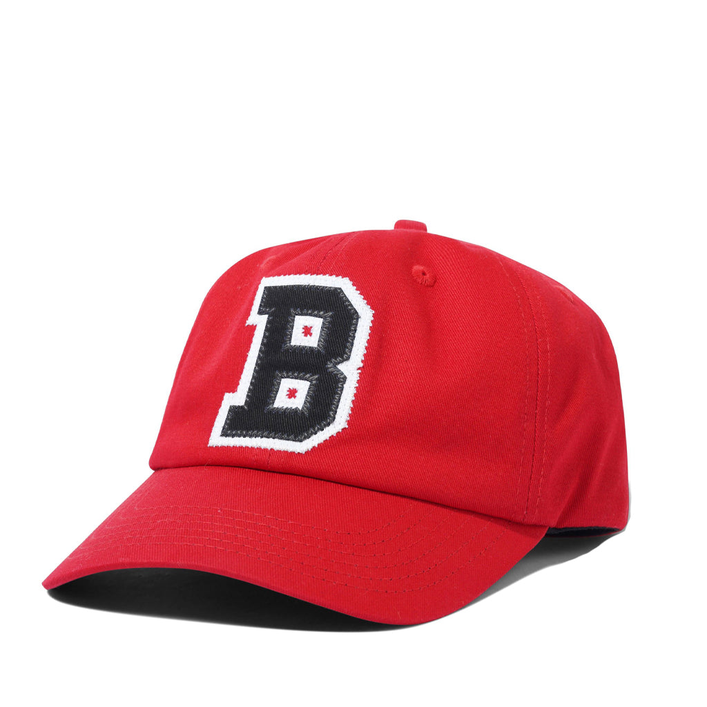 Butter Goods Cap "Collegiate 6 Panel" cherry